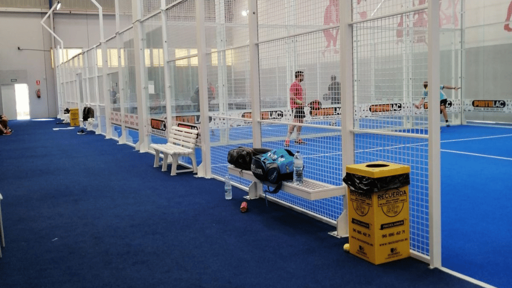 Pista de pádel rentable