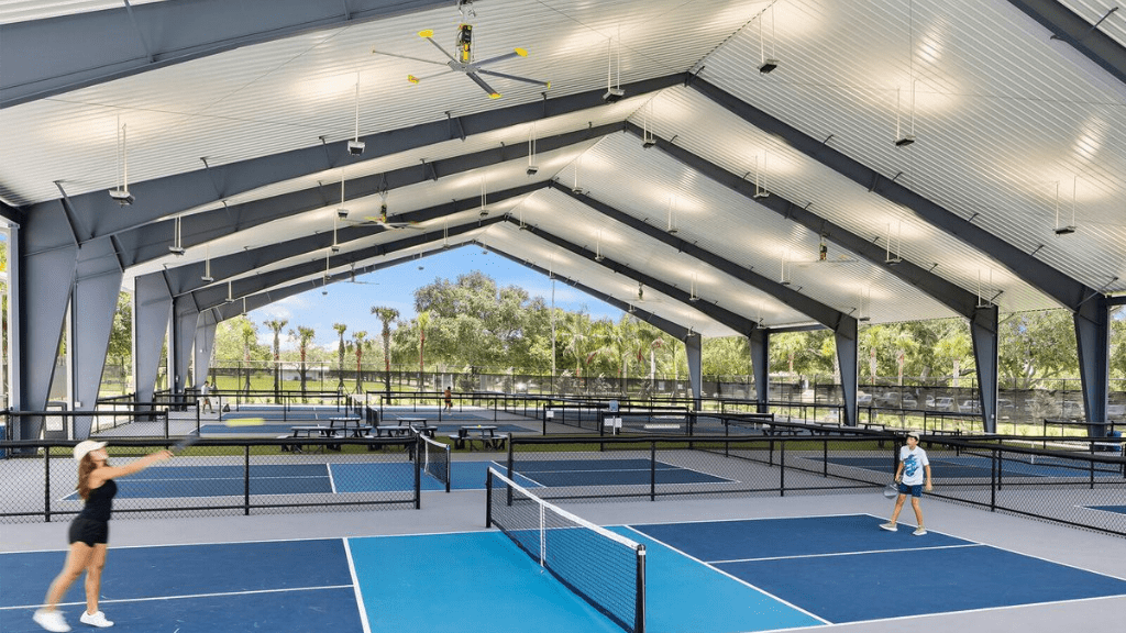 Cubiertas de pádel indoor