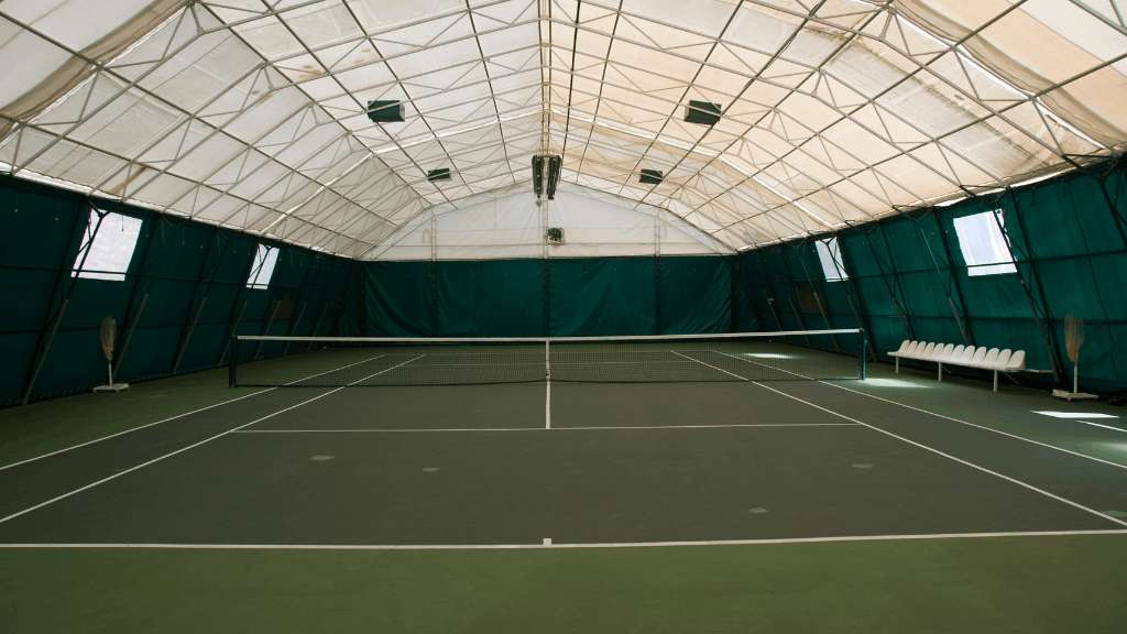 Cubierta de pista de tenis