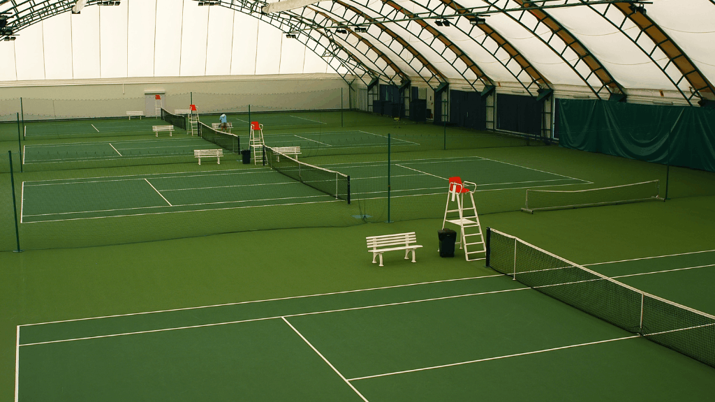 Tipo de cubierta para pista de tenis